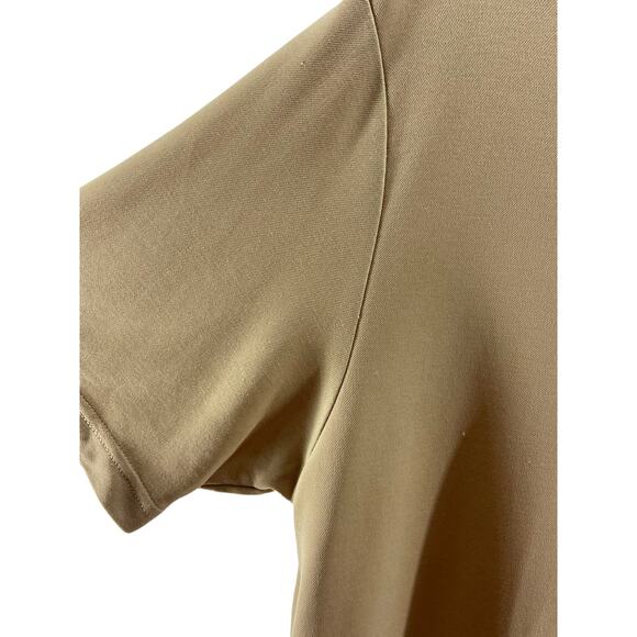 Metro Concepts Brown Short Sleeve T-Shirt Blouse Women's Size Small - Picture 7 of 9